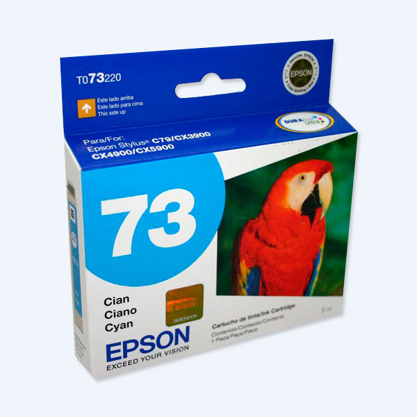 Epson 73/73N T073220 Cyan, para C79/C92/CX3900/7300 4900/5900/5600/6900/8300/C110