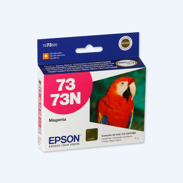 Epson 73/73N T073320 Magenta, para C79/C92/CX3900 4900/5900/5600/6900/7300/C110