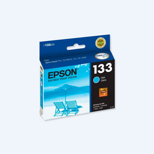 Cartucho Epson 133 Cyan P/TX420W TX320F