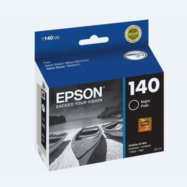 Cartucho Epson 140, Negro, P/TX560WD, TX620FWD