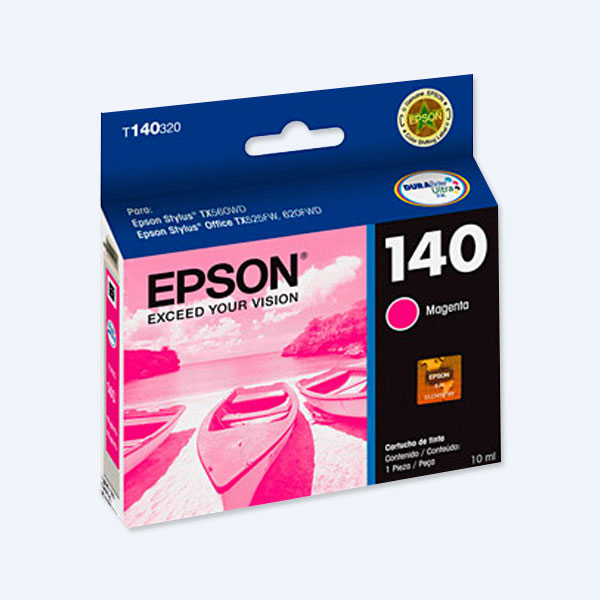 Cartucho Epson 140 Magenta, P/TX560WD, TX620FWD
