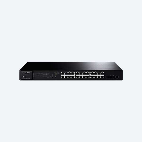 Switch TP-Link T1600G-28PS, 24 Puertos 10/100/1000Mbps, PoE