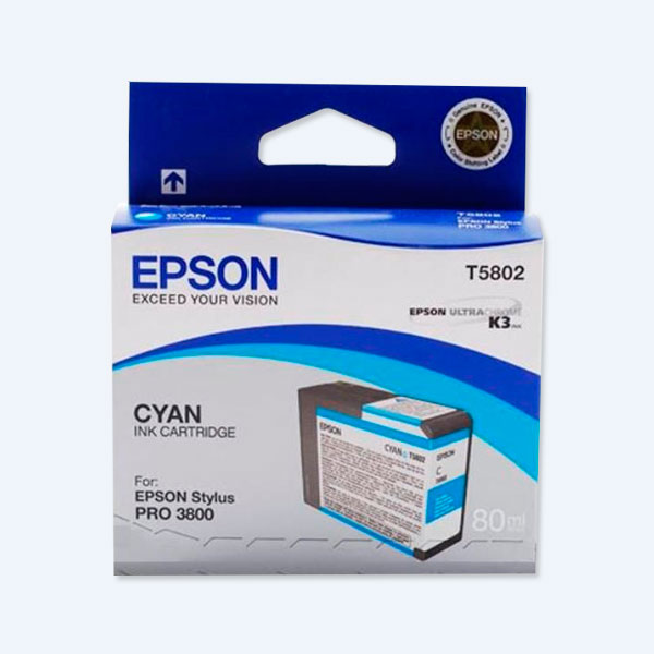 Cartucho Epson Cyan, P/Stylus Pro 3800, 3880