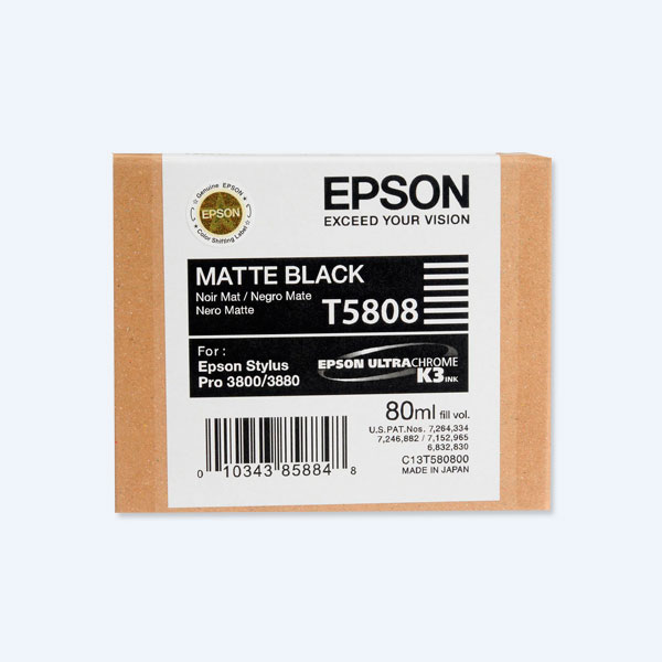Cartucho Epson Negro Mate, P/Stylus Pro 3800, 3880