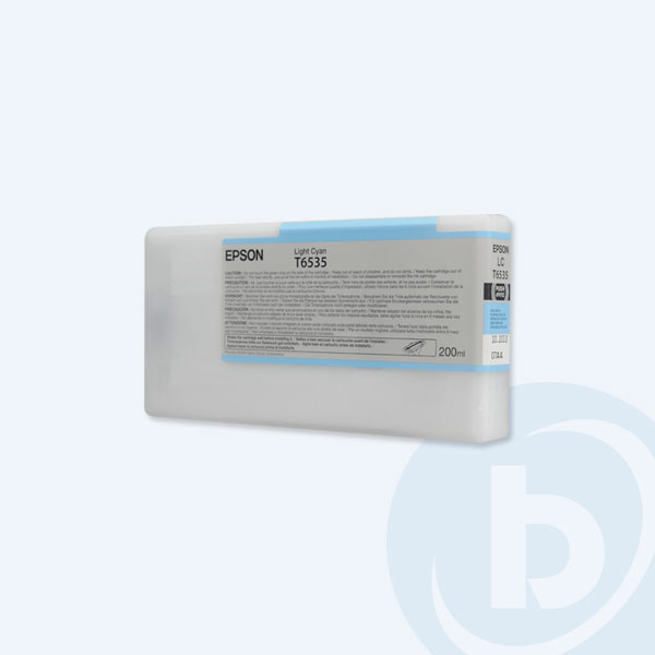 T653500 - Cartucho Epson Cyan Claro, P/Stylus Pro 4900, 200ml