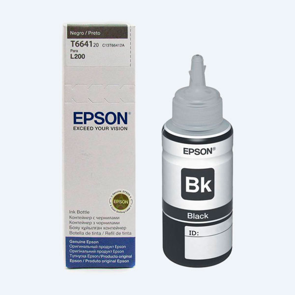 Botella Epson 664, Negro, 4000 Páginas