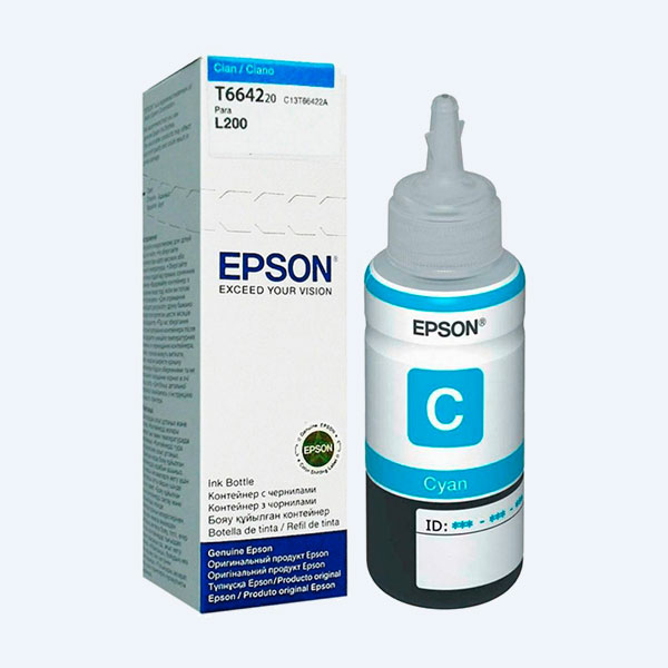 Botella Epson 664, Cyan, 6500 Páginas