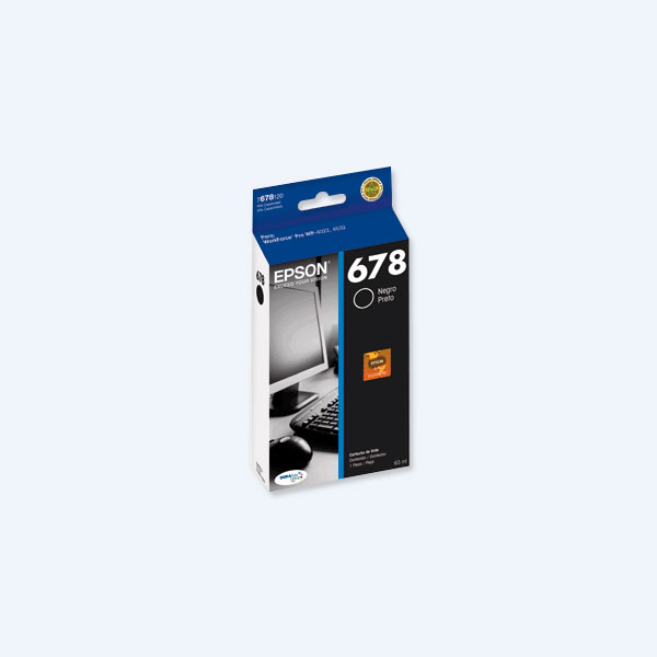 Cartucho Epson 678, Negro