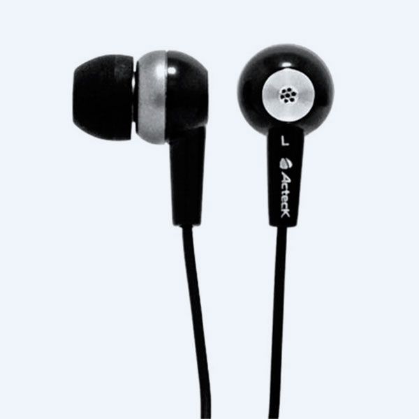 Audífonos Acteck TBAE-001, Earbuds, Negro