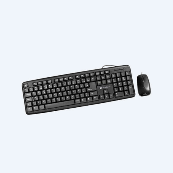 Combo Cableado Acteck TBTK-200, Teclado y Mouse, USB, Negro