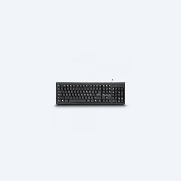 Teclado Acteck TB-01005, Alámbrico, USB, Negro