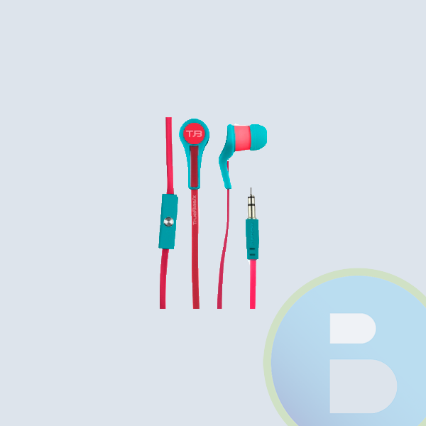Audifonos Acteck True Basix tb-02002, In-Ear/Microfono/Coral