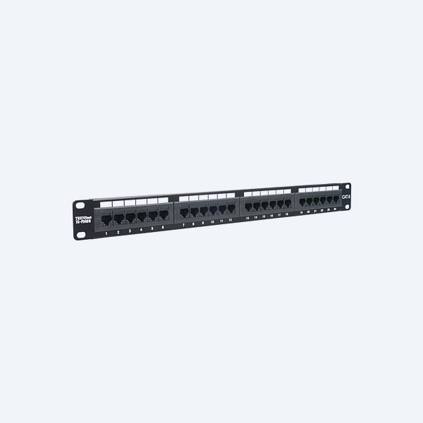 Panel de Parcheo TRENDnet, 24 Puertos, Cat 6, Rack