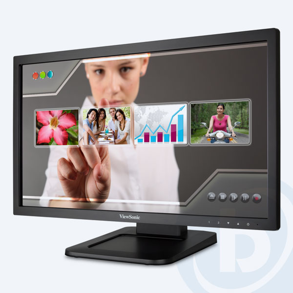 TD2220 - Monitor ViewSonic TD2220 LED Touchscreen 21.5'', Full HD, Widescreen, Bocinas Integradas, Negro
