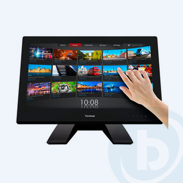 TD2340 - Monitor LED ViewSonic TD2340, 23", Touch, 1920 x 1080, DisplayPort/HDMI/VGA, Full HD