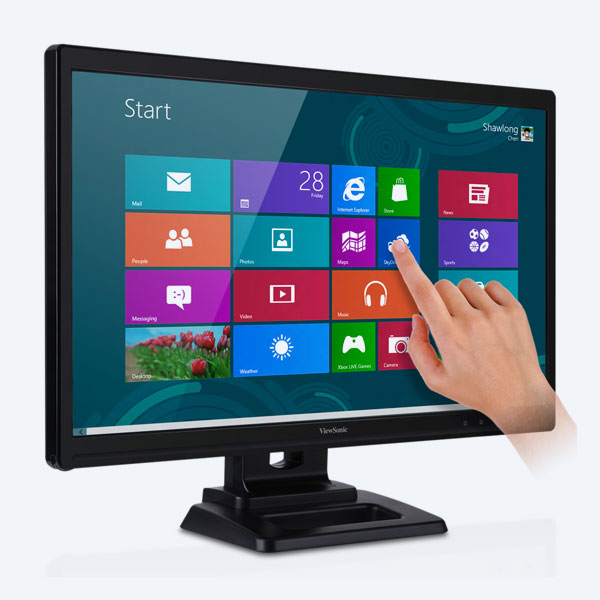 Monitor Touch ViewSonic TD2420, 24'', VGA/USB
