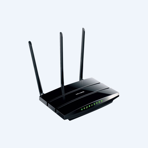 Router Inalámbrico TP-Link, 300Mbps, Módem ADSL2+, 3 Antenas 5dBi