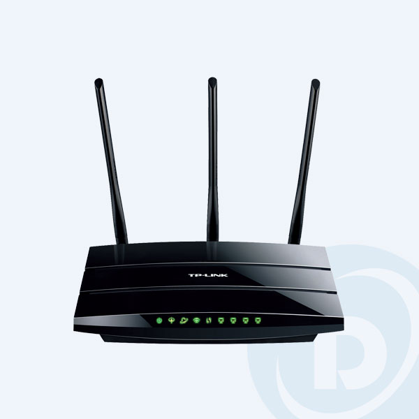 TD-W8970 - Router Inal&aacute;mbrico TP-Link, 300Mbps, M&oacute;dem ADSL2+, 3 Antenas 5dBi