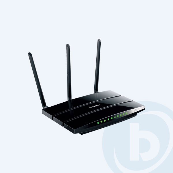 TD-W8980 - Router Inal&aacute;mbrico TP-Link TD-W8980, 600 Mbps, 4 Puertos RJ45 de 10/100/1000Mbps, 1 Puerto RJ11, 2 Puertos USB 2.0, Banda Dual