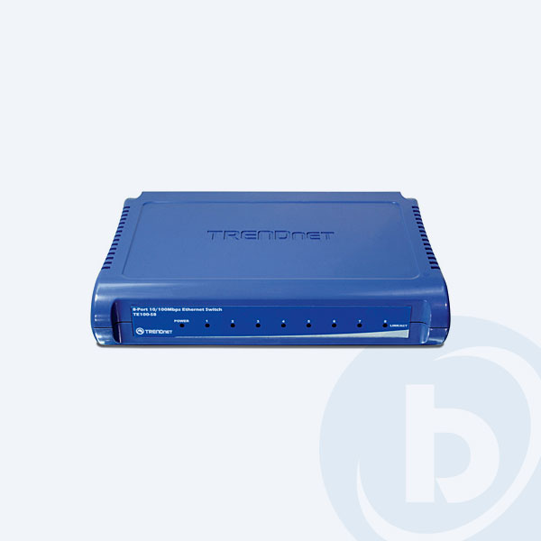 TE100-S8 - Switch TRENDnet TE100-S8, 8 Puertos 10/100 Mbps