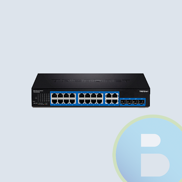 Switch TrendNet Gigabit Ethernet TEG-204WS, 16 Puertos 10/100/1000Mbps, 4 Puertos SFP, 40 Gbit/s, 8000 Entradas, Gestionado