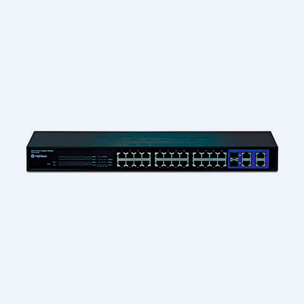 Switch TRENDnet 424WS, 24 puertos 10/100Mbps,