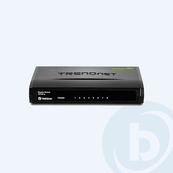 TEG-S81G - Switch TRENDnet TEG-S81G, 8 Puertos 10/100/1000