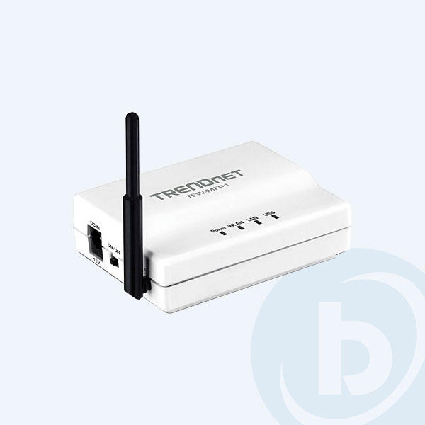 TEW-MFP1 - Servidor de Impresi&oacute;n TRENDNet, Inal&aacute;mbrico, USB