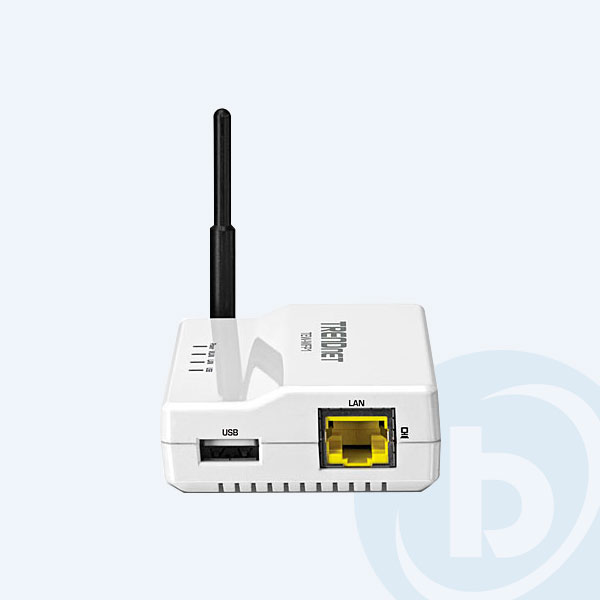 TEW-MFP1 - Servidor de Impresi&oacute;n TRENDNet, Inal&aacute;mbrico, USB