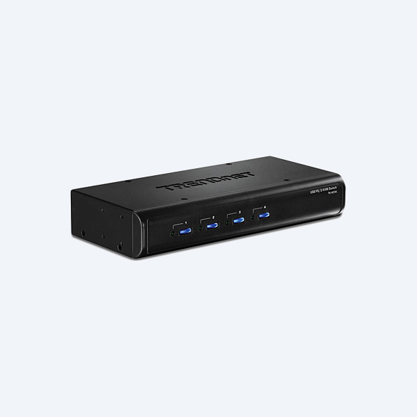 Switch KVM TRENDnet TK-423K, 4PCs, 4 Puertos