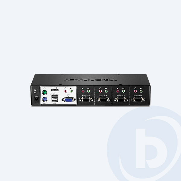 TK-423K - Switch KVM TRENDnet TK-423K, 4PCs, 4 Puertos