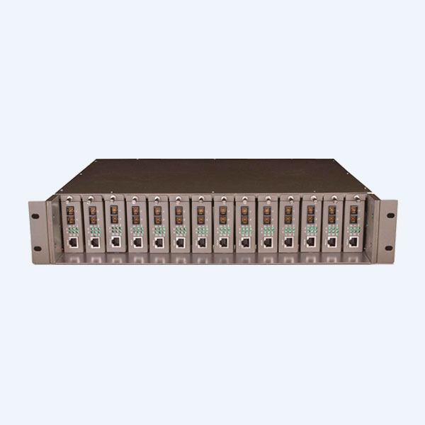 Gabinete para Convertidores de Medios TP-Link TL-MC1400, Montaje en Rack de 14 bahías