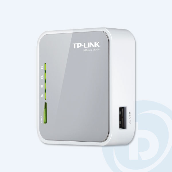 TL-MR3020 - Router Inalámbrico TP-Link N 3G/3.75G portátil, 	IEEE 802.11n/g/b