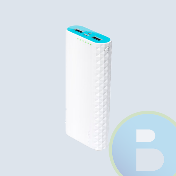 Batería Portatíl TP-LINK, 15600 mAh, USB, Lampara LED