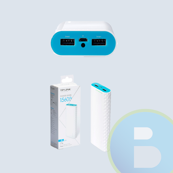 TL-PB15600 - Bater&iacute;a Portat&iacute;l TP-LINK, 15600 mAh, USB, Lampara LED