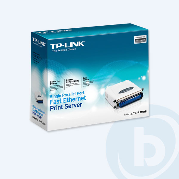 TL-PS110P - Servidor de Impresi&oacute;n TP-Link, Puerto Paralelo/Ethernet