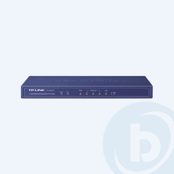 TL-R470T+ - Router balance de carga TP-Link, Puerto WAN, Puerto 10/100, 3 Puertos WAN-LAN