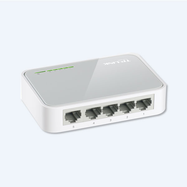 Switch TP-Link, 5 Puertos 10/100 Mbps