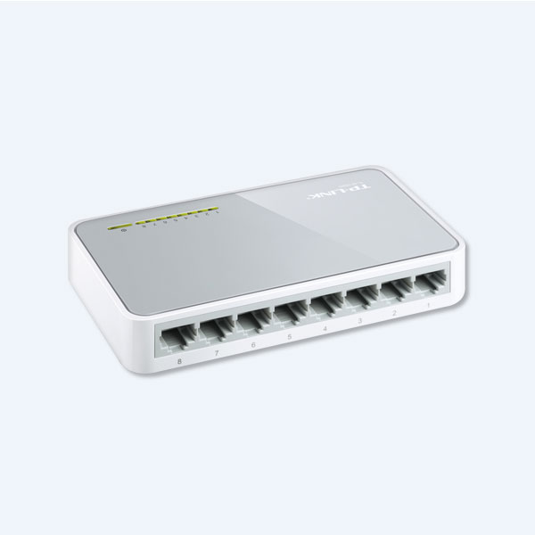 Switch TP-Link 8 Puertos 10/100Mbps, Para escritorio