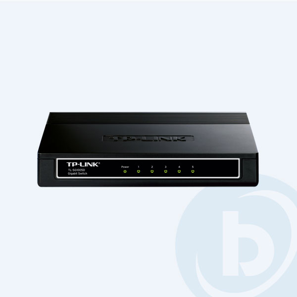 TL-SG1005D - Switch TP-Link, 5 Puertos 10/100/1000Mbps, Para Escritorio o Pared