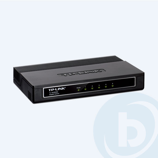 TL-SG1005D - Switch TP-Link, 5 Puertos 10/100/1000Mbps, Para Escritorio o Pared