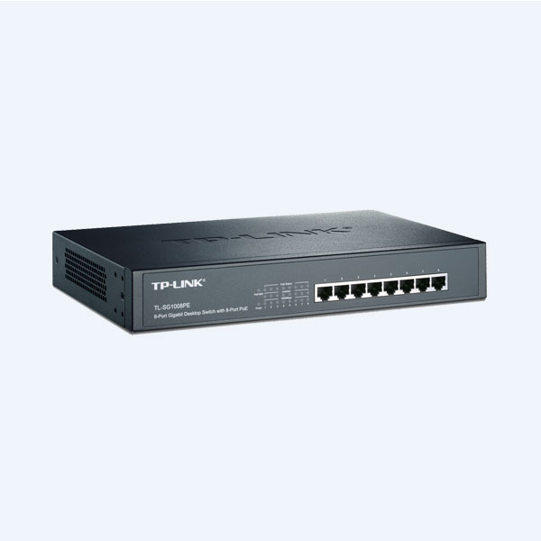 Switch TP-Link TL-SG1008PE,8 Puertos Gigabit, 8 Puertos PoE