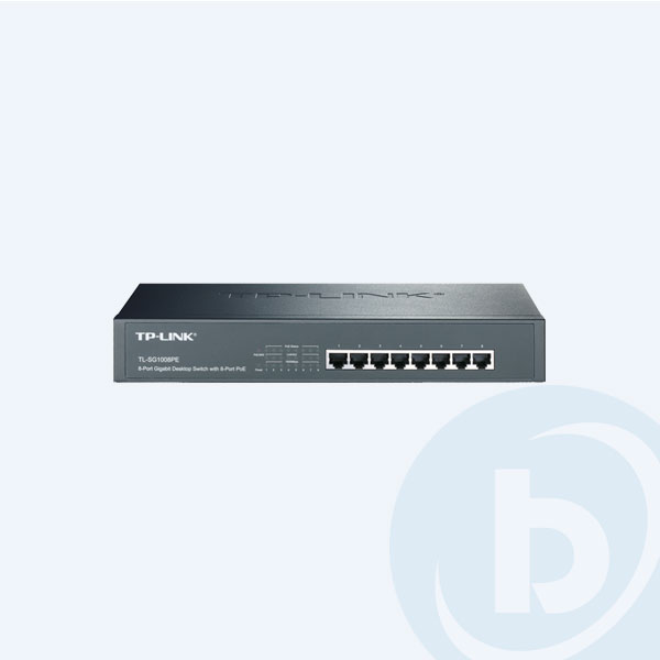TL-SG1008PE - Switch TP-Link TL-SG1008PE,8 Puertos Gigabit, 8 Puertos PoE