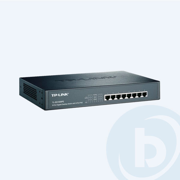 TL-SG1008PE - Switch TP-Link TL-SG1008PE,8 Puertos Gigabit, 8 Puertos PoE