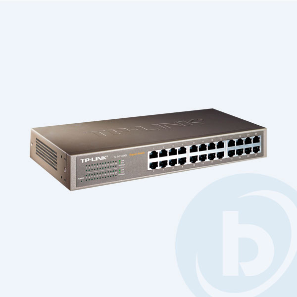 TL-SG1024 - Switch TP-Link, 24 Puertos 10/100/1000Mbps, Auto MDI/MDI