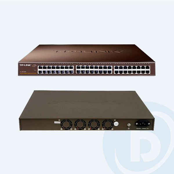 TL-SG1048 - Switch TP-Link, 48 Puertos RJ45 de 10/100/1000Mbps, no Administrable