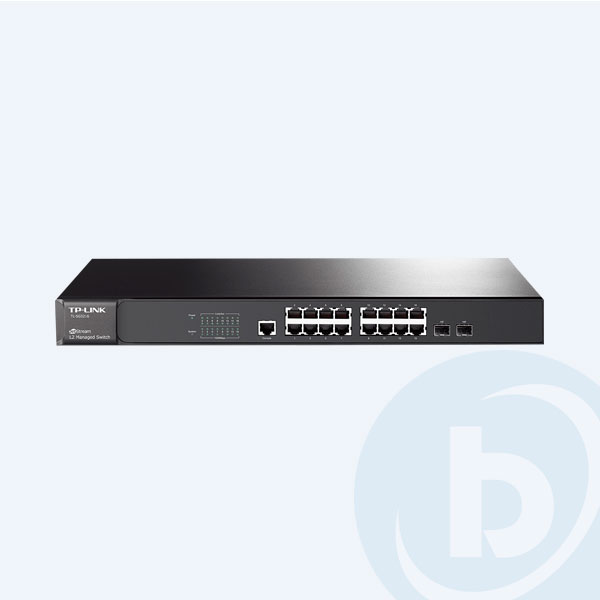 TL-SG3216 - Switch TP-Link, 16 Puertos  10/100/1000Mbps, 2 Slots Combo SFP