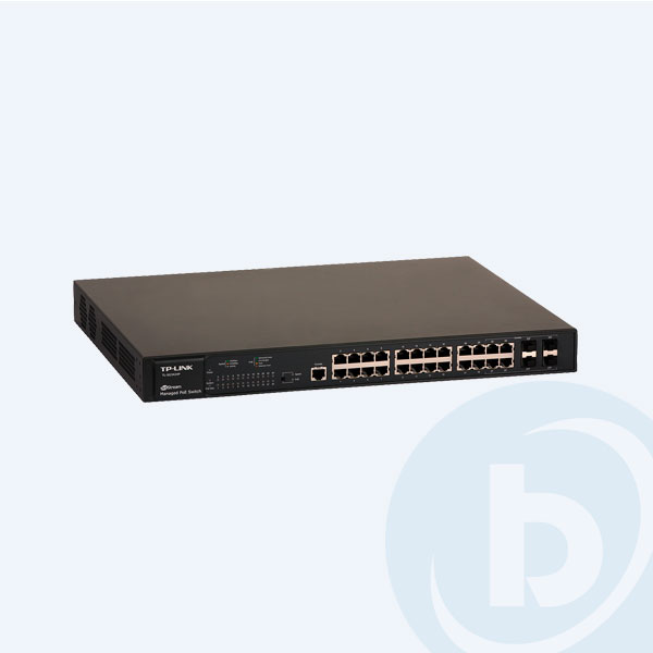 TL-SG3424P - Switch TP-Link, 24 Puertos 10/100/1000Mbps, PoE