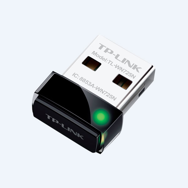 Tarjeta de Red Inalámbrica USB TP-Link  Nano, 150Mbps