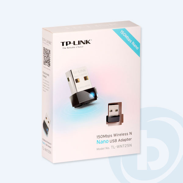 TL-WN725N - Tarjeta de Red Inal&aacute;mbrica USB TP-Link  Nano, 150Mbps